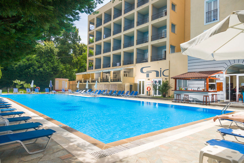 Corfu Hellinis Hotel Kanoni  Exterior foto